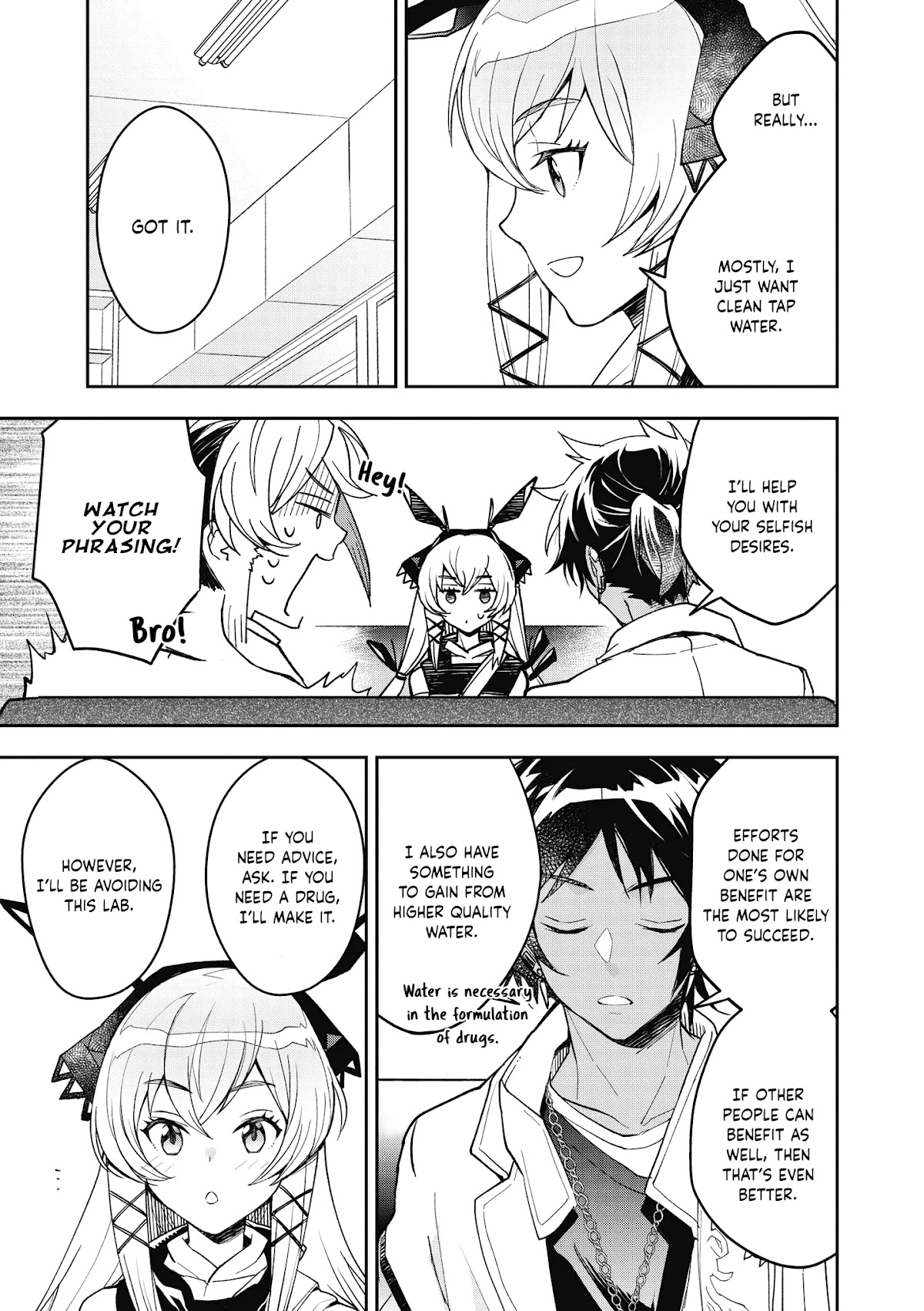 Arknights Comic Anthology Chapter 4.4 page 11 - Vol.4 Chapter 4: The Waves of Home Call Out
