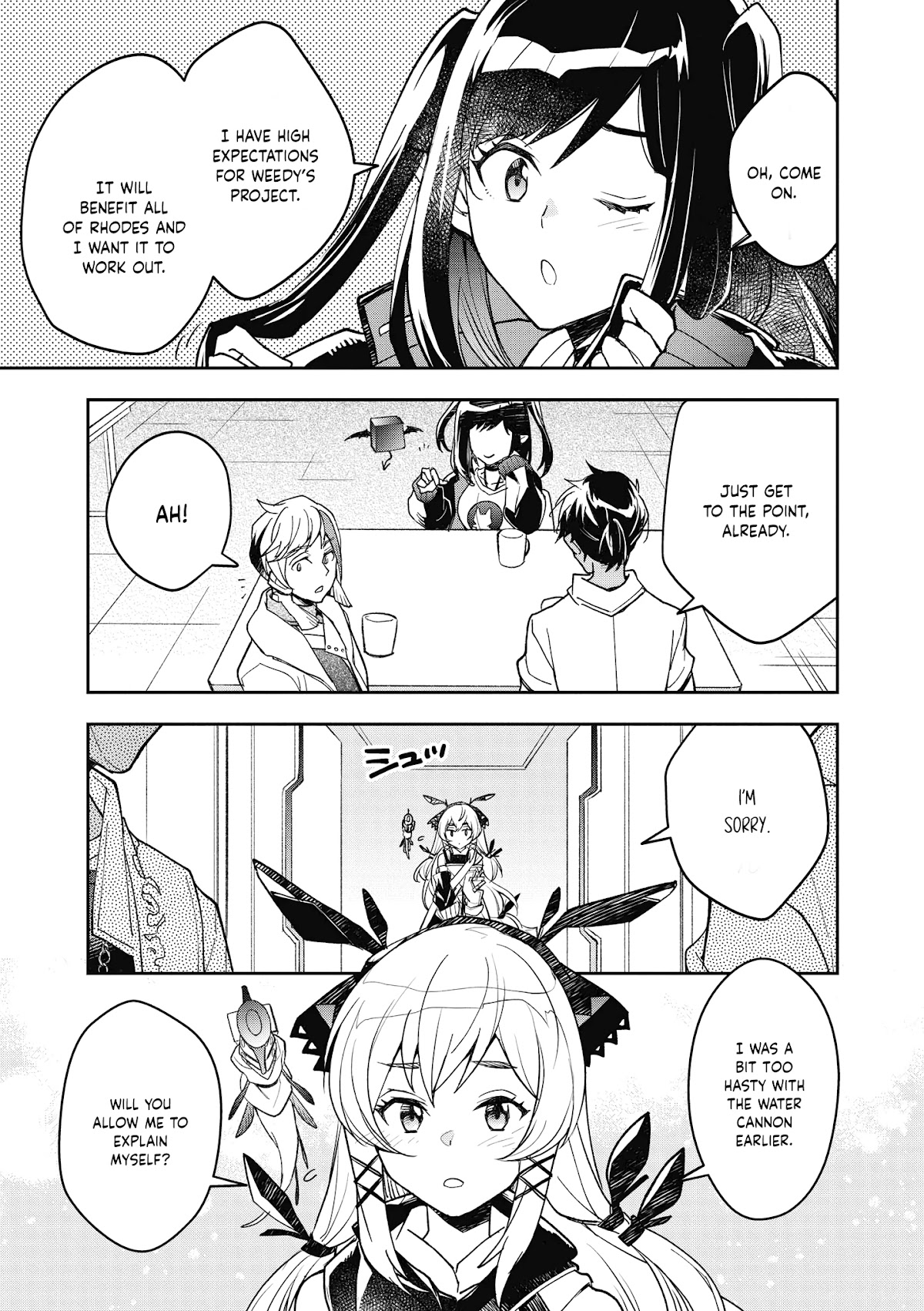 Arknights Comic Anthology Chapter 4.4 page 5 - Vol.4 Chapter 4: The Waves of Home Call Out
