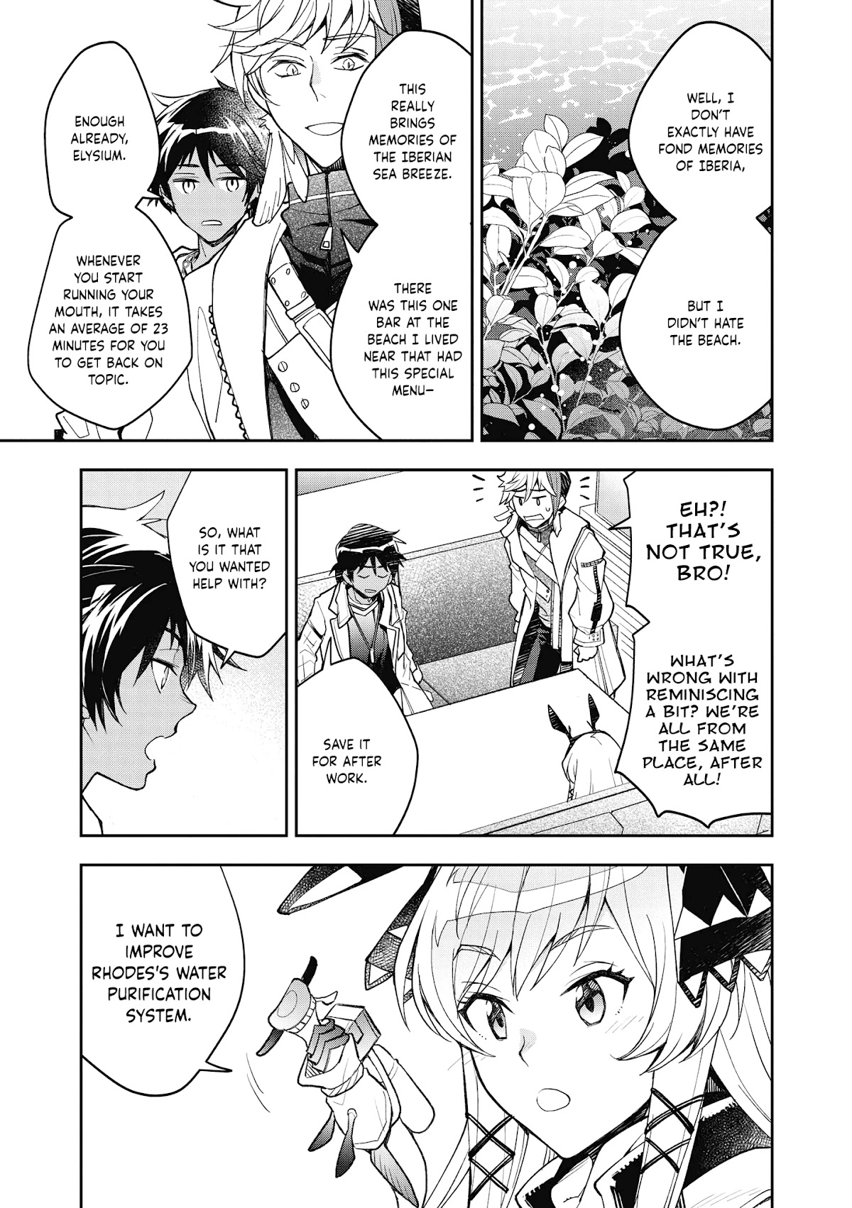 Arknights Comic Anthology Chapter 4.4 page 7 - Vol.4 Chapter 4: The Waves of Home Call Out