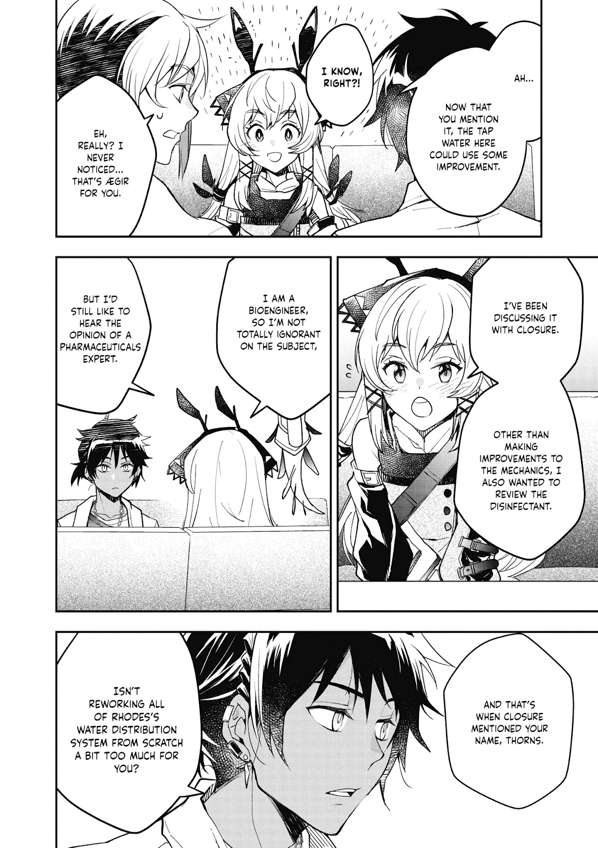 Arknights Comic Anthology Chapter 4.4 page 8 - Vol.4 Chapter 4: The Waves of Home Call Out