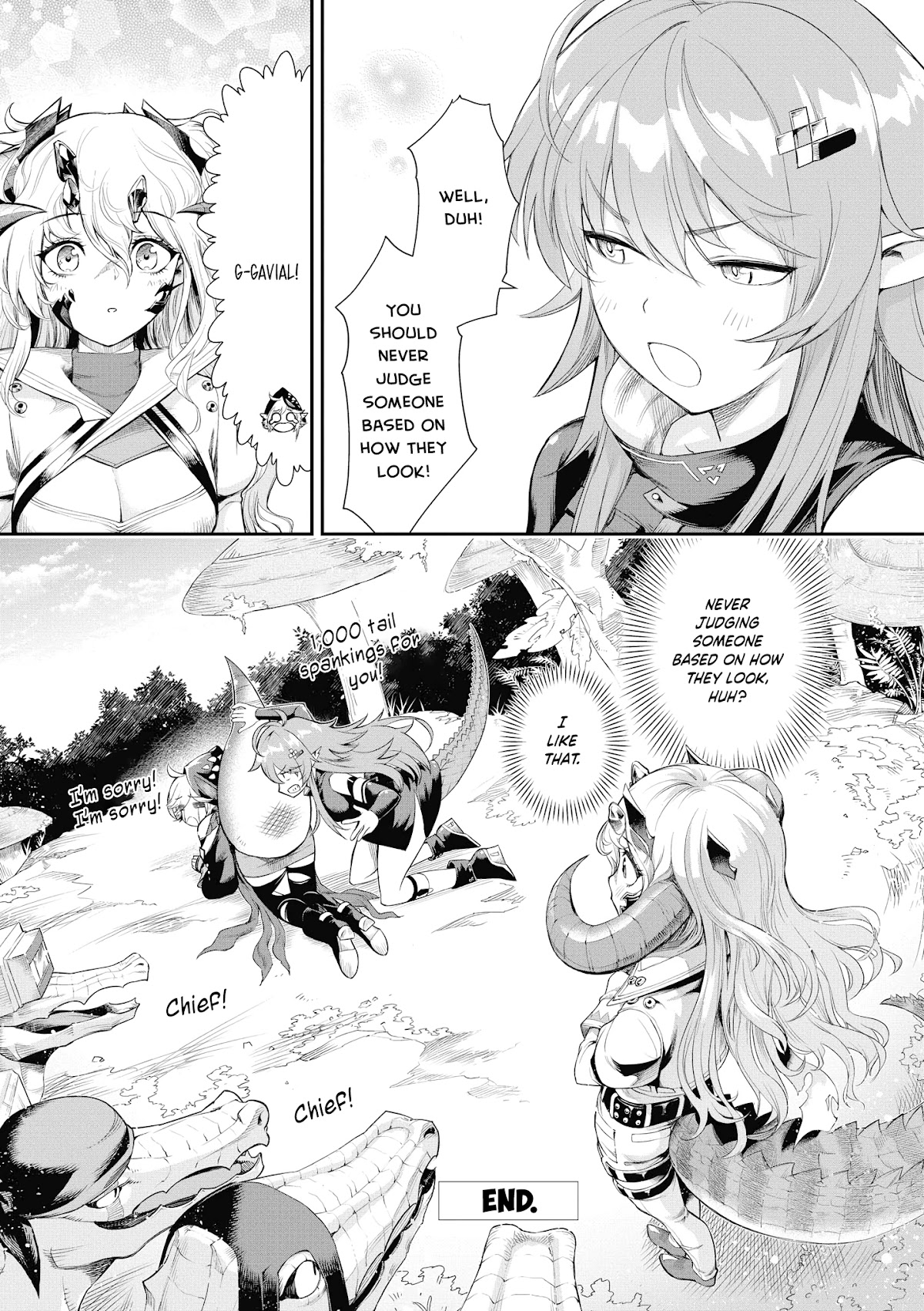 Arknights Comic Anthology Chapter 4.6 page 8 - Vol.4 Chapter 6: Thick Versus Thin Ex