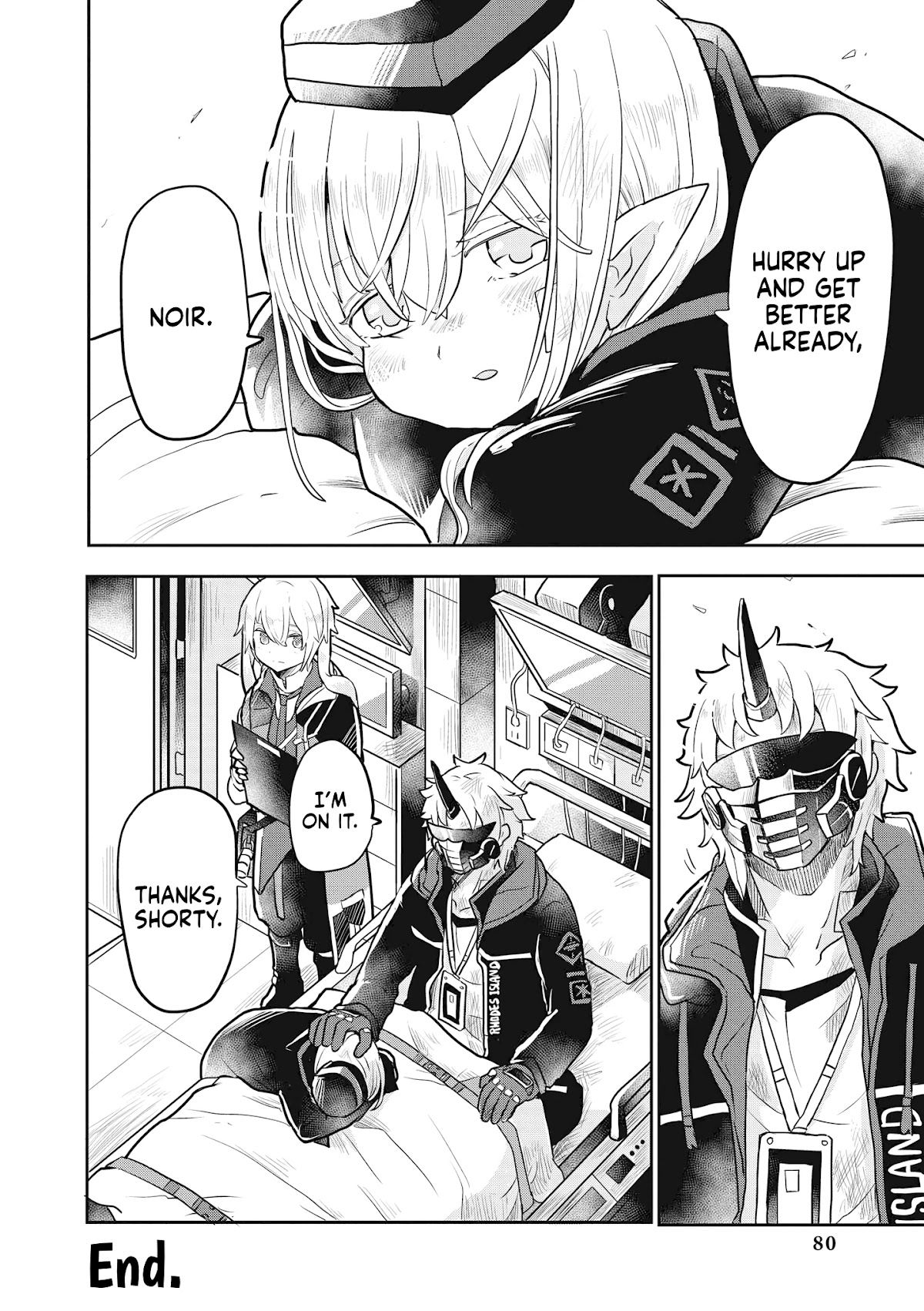 Arknights Comic Anthology Chapter 4.8 page 10 - Vol.4 Chapter 8: Piggyback, Please