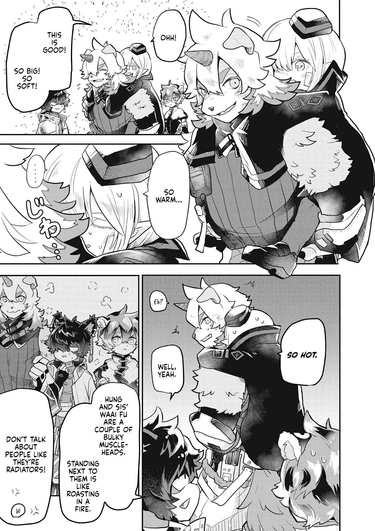 Arknights Comic Anthology Chapter 4.8 page 7 - Vol.4 Chapter 8: Piggyback, Please