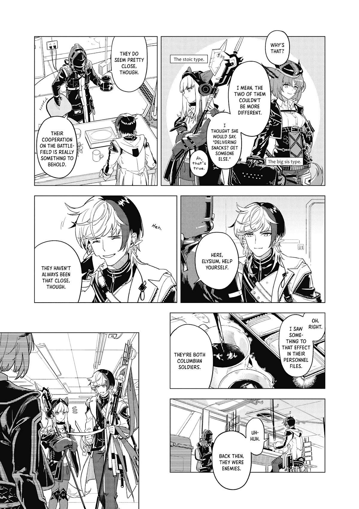 Arknights Comic Anthology Chapter 4.9 page 3 - Vol.4 Chapter 9: Beautiful Days