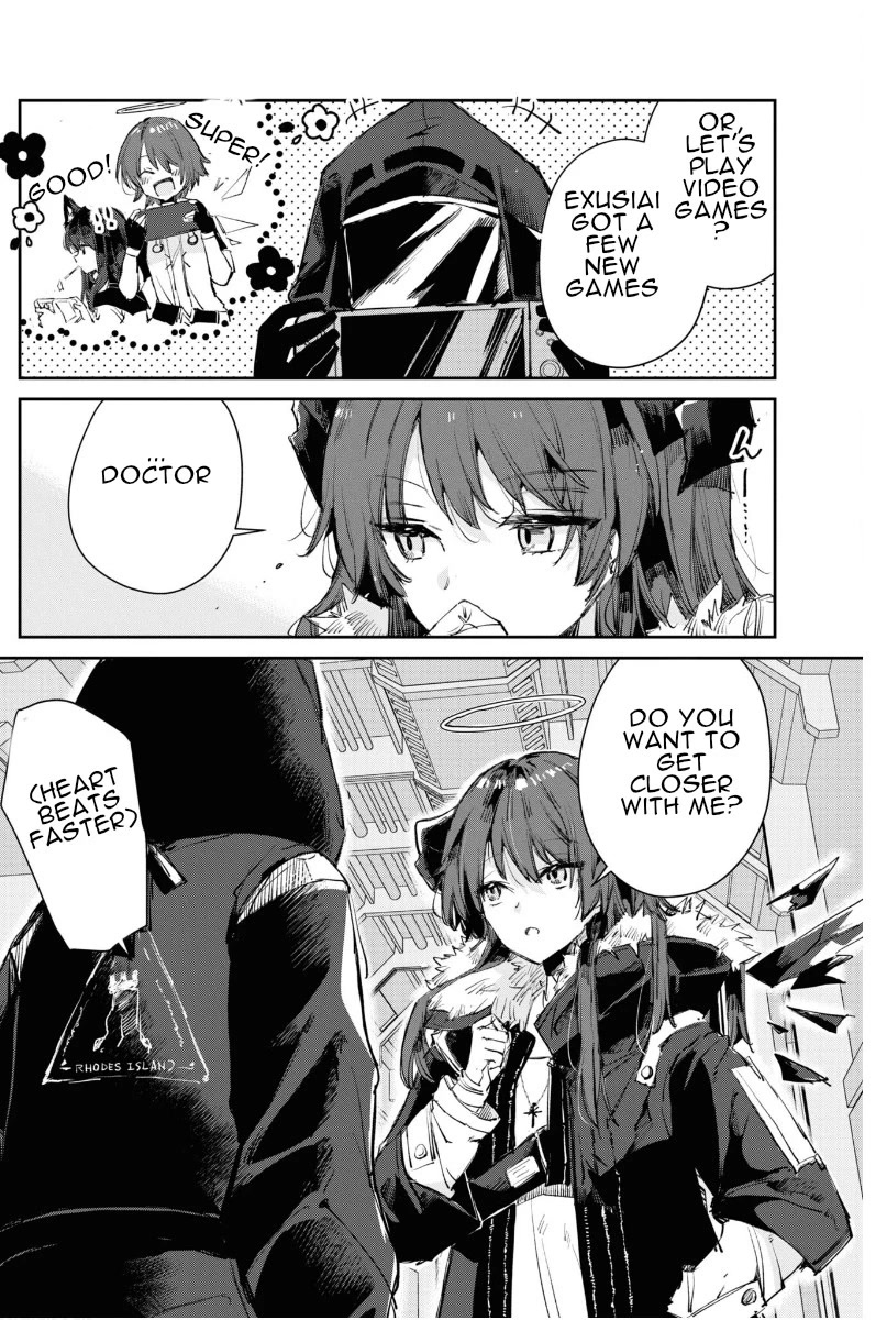 Arknights Comic Anthology Chapter 5.6 page 2 - Vol.5 Chapter 6: Welcome back, Mostima