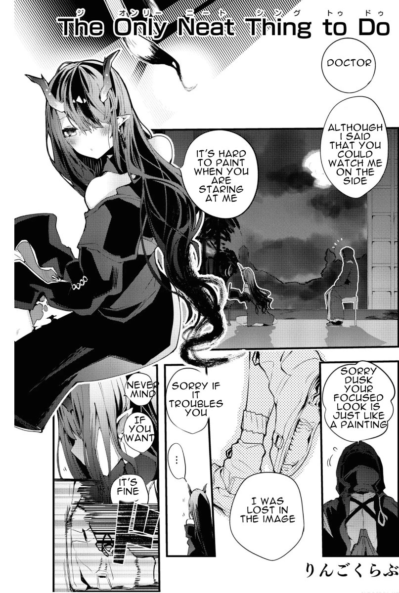 Arknights Comic Anthology Chapter 5.8 page 1 - Vol.5 Chapter 8: The Only NEAT Thing to Do