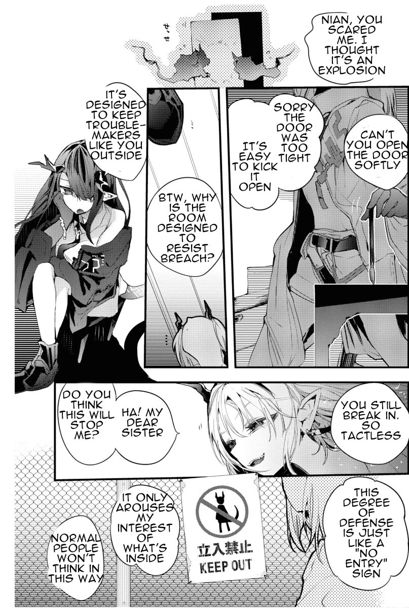 Arknights Comic Anthology Chapter 5.8 page 3 - Vol.5 Chapter 8: The Only NEAT Thing to Do