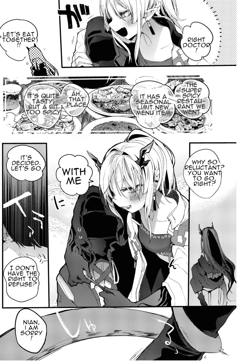 Arknights Comic Anthology Chapter 5.8 page 4 - Vol.5 Chapter 8: The Only NEAT Thing to Do