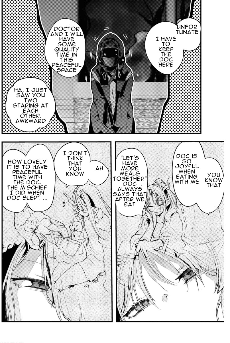 Arknights Comic Anthology Chapter 5.8 page 6 - Vol.5 Chapter 8: The Only NEAT Thing to Do