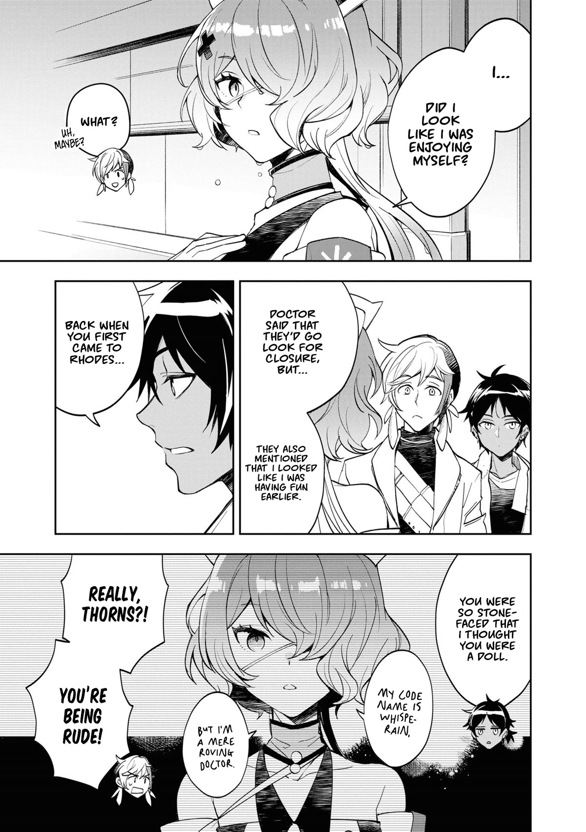 Arknights Comic Anthology Chapter 6.1 page 13 - Vol.6 Chapter 1: Fragments of Memory