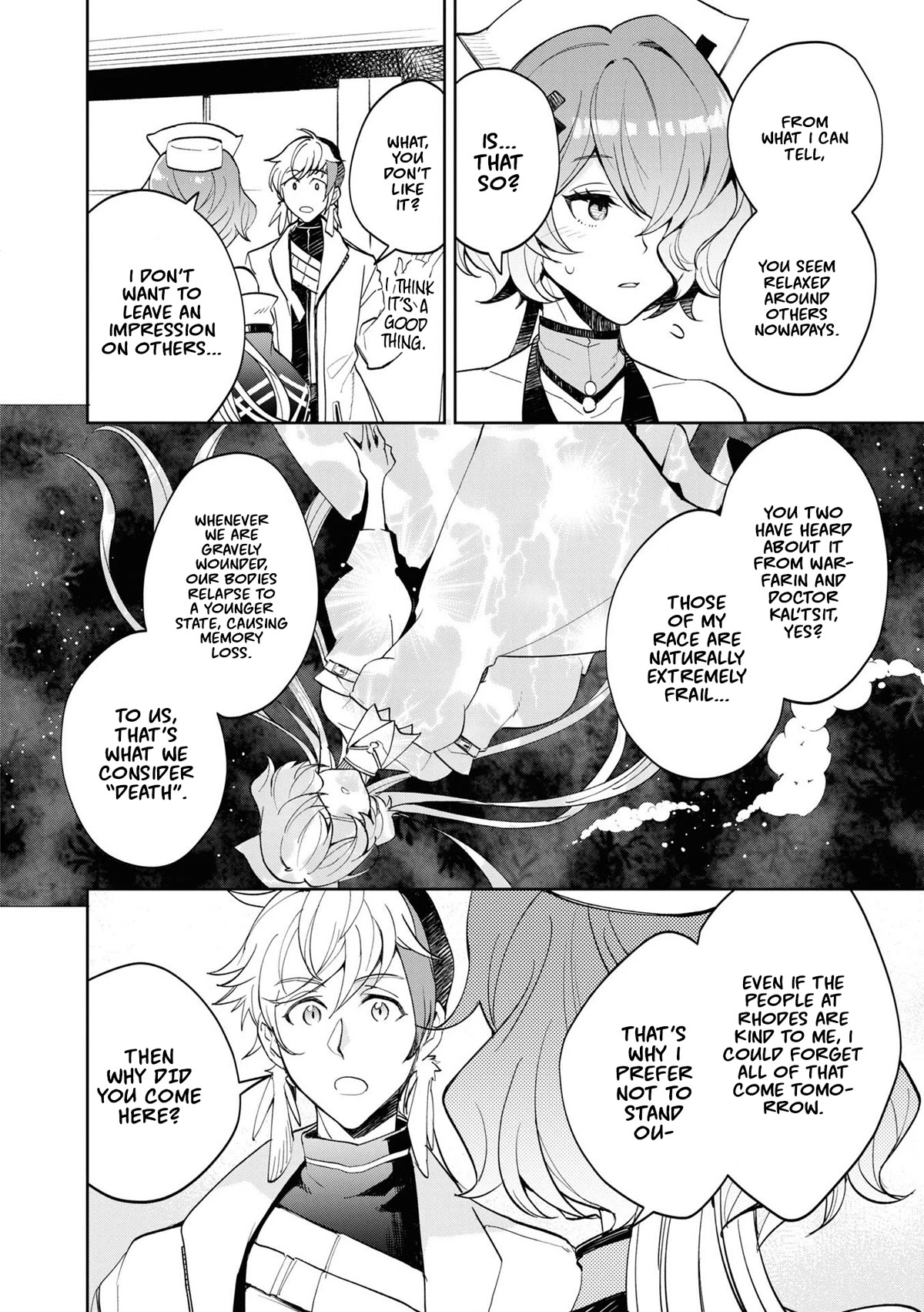 Arknights Comic Anthology Chapter 6.1 page 14 - Vol.6 Chapter 1: Fragments of Memory