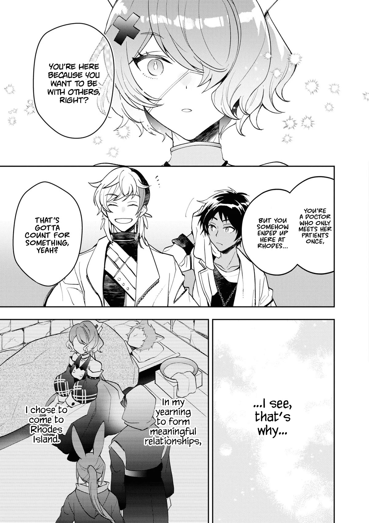 Arknights Comic Anthology Chapter 6.1 page 15 - Vol.6 Chapter 1: Fragments of Memory