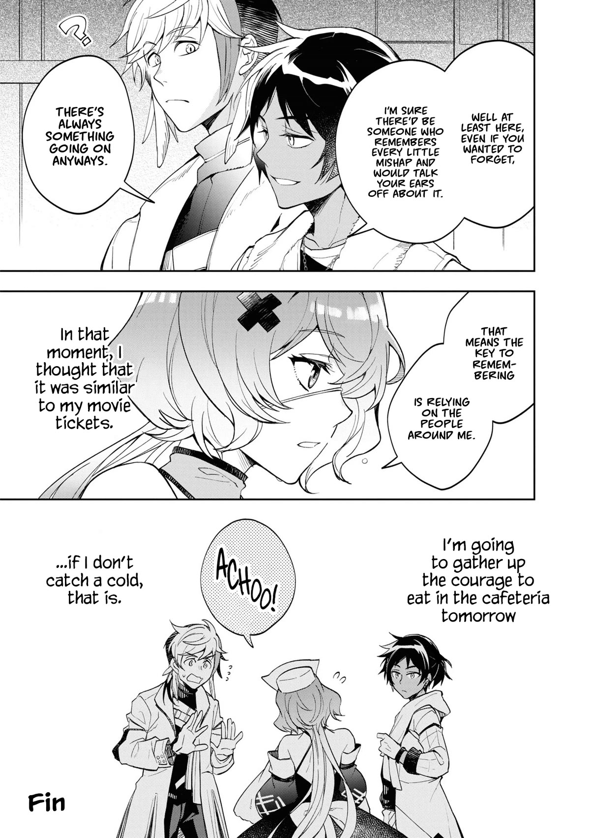 Arknights Comic Anthology Chapter 6.1 page 16 - Vol.6 Chapter 1: Fragments of Memory