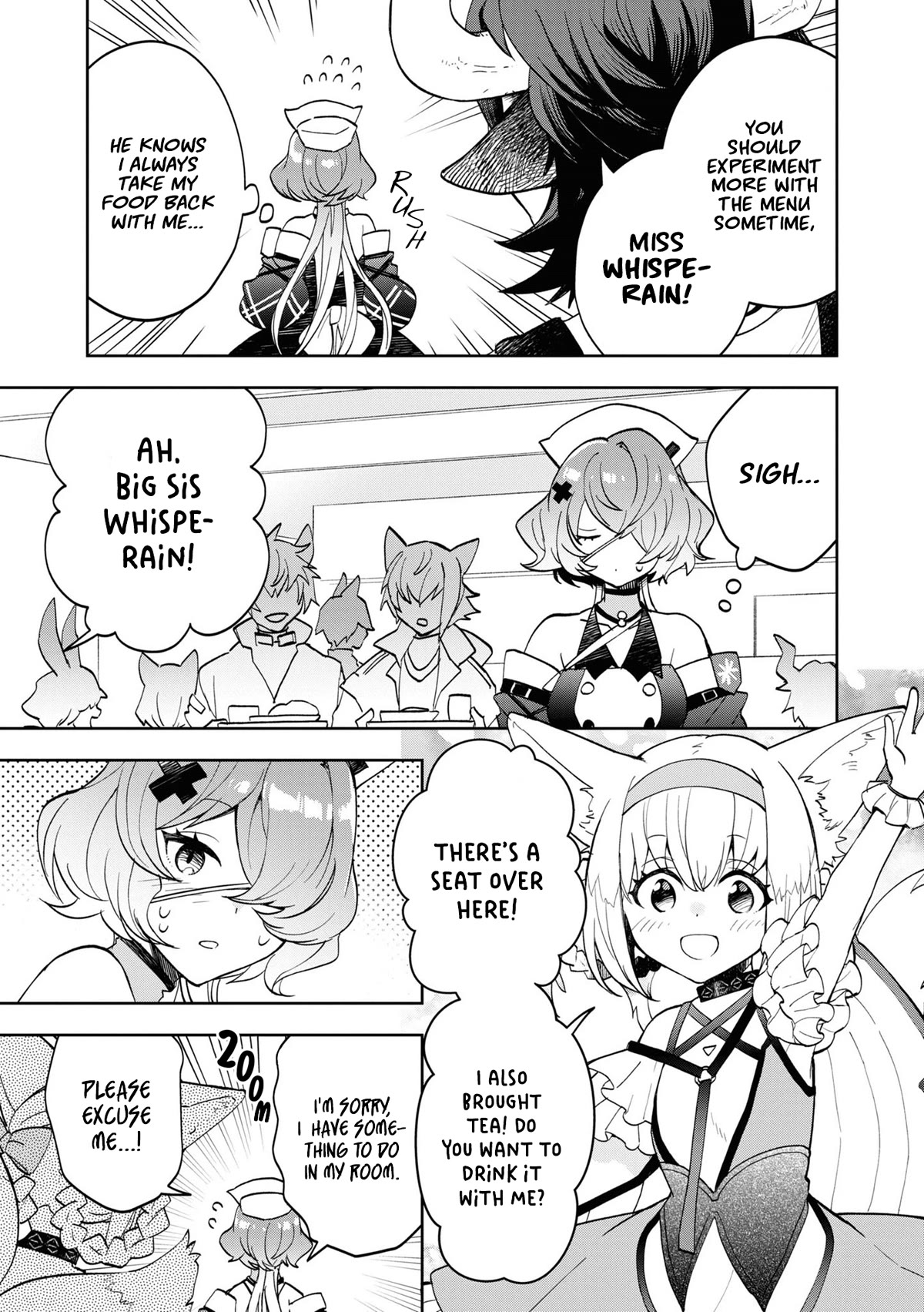 Arknights Comic Anthology Chapter 6.1 page 5 - Vol.6 Chapter 1: Fragments of Memory