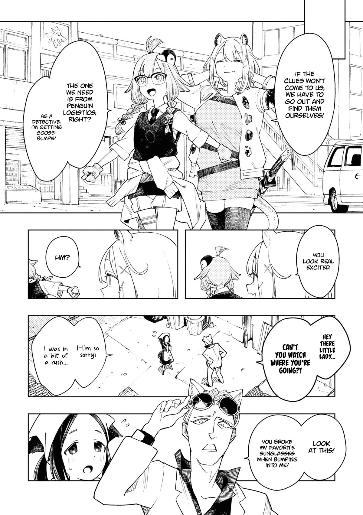 Arknights Comic Anthology Chapter 6.2 page 2 - Vol.6 Chapter 2: Rhodes Detective Bureau