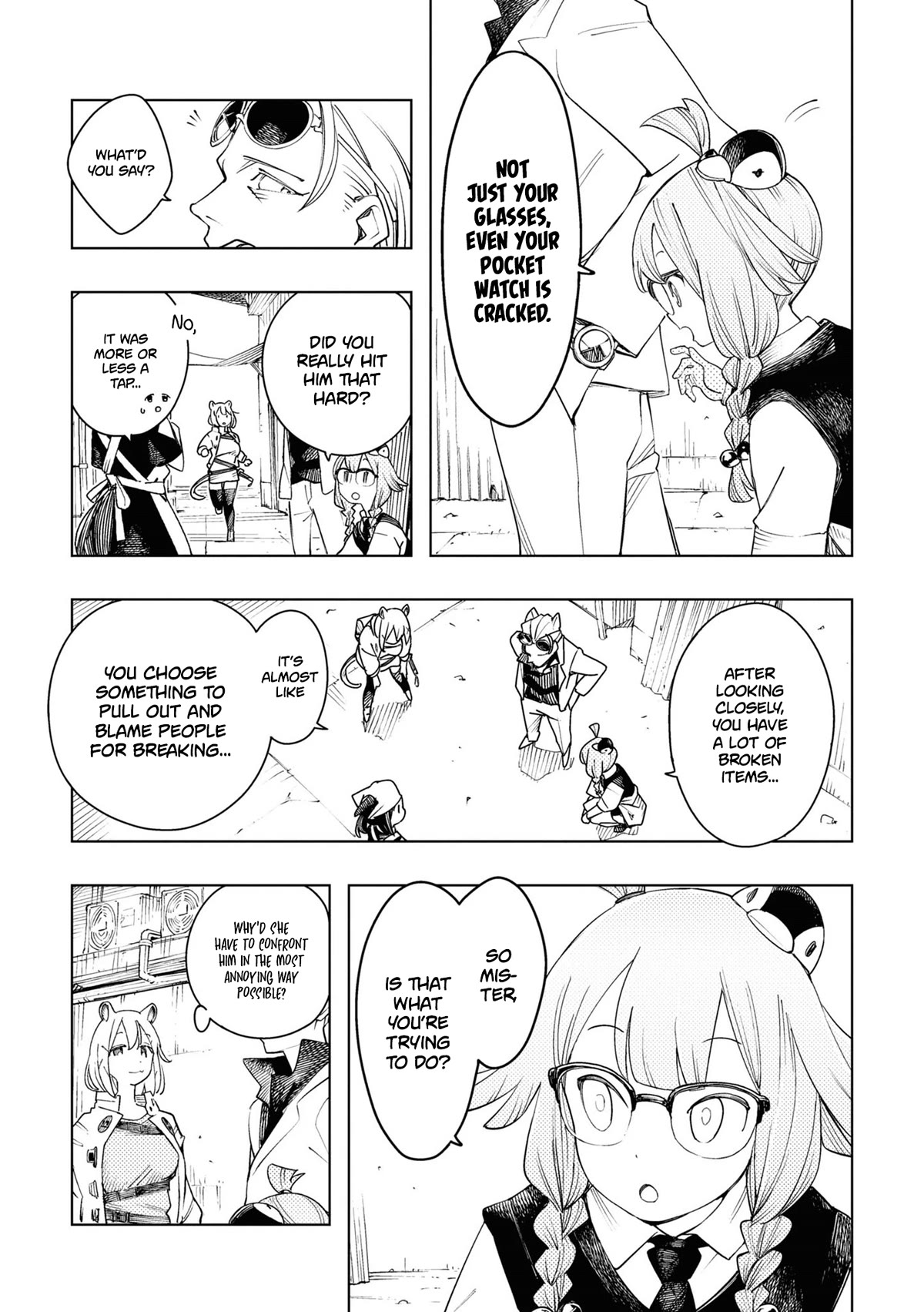 Arknights Comic Anthology Chapter 6.2 page 3 - Vol.6 Chapter 2: Rhodes Detective Bureau