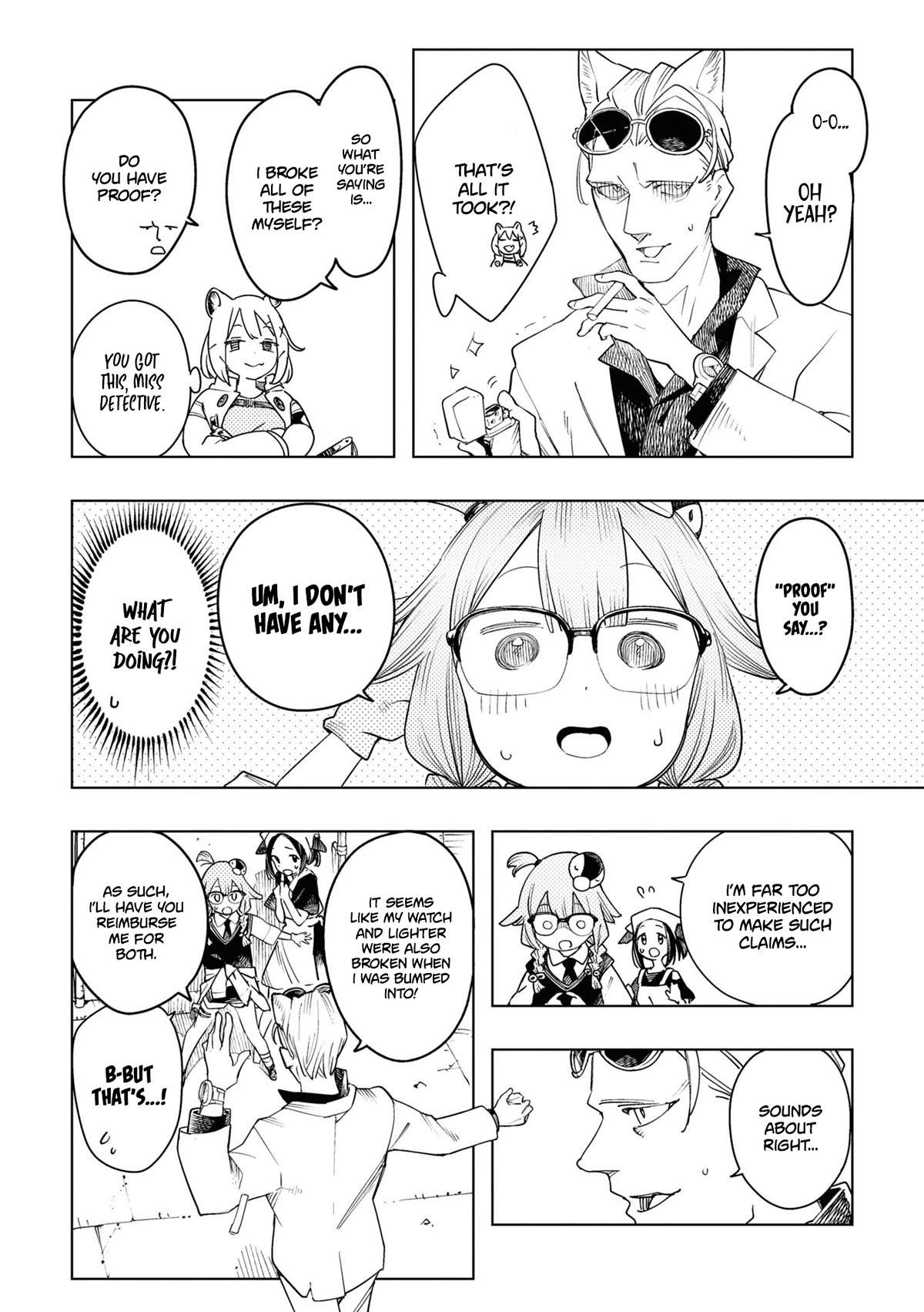 Arknights Comic Anthology Chapter 6.2 page 4 - Vol.6 Chapter 2: Rhodes Detective Bureau