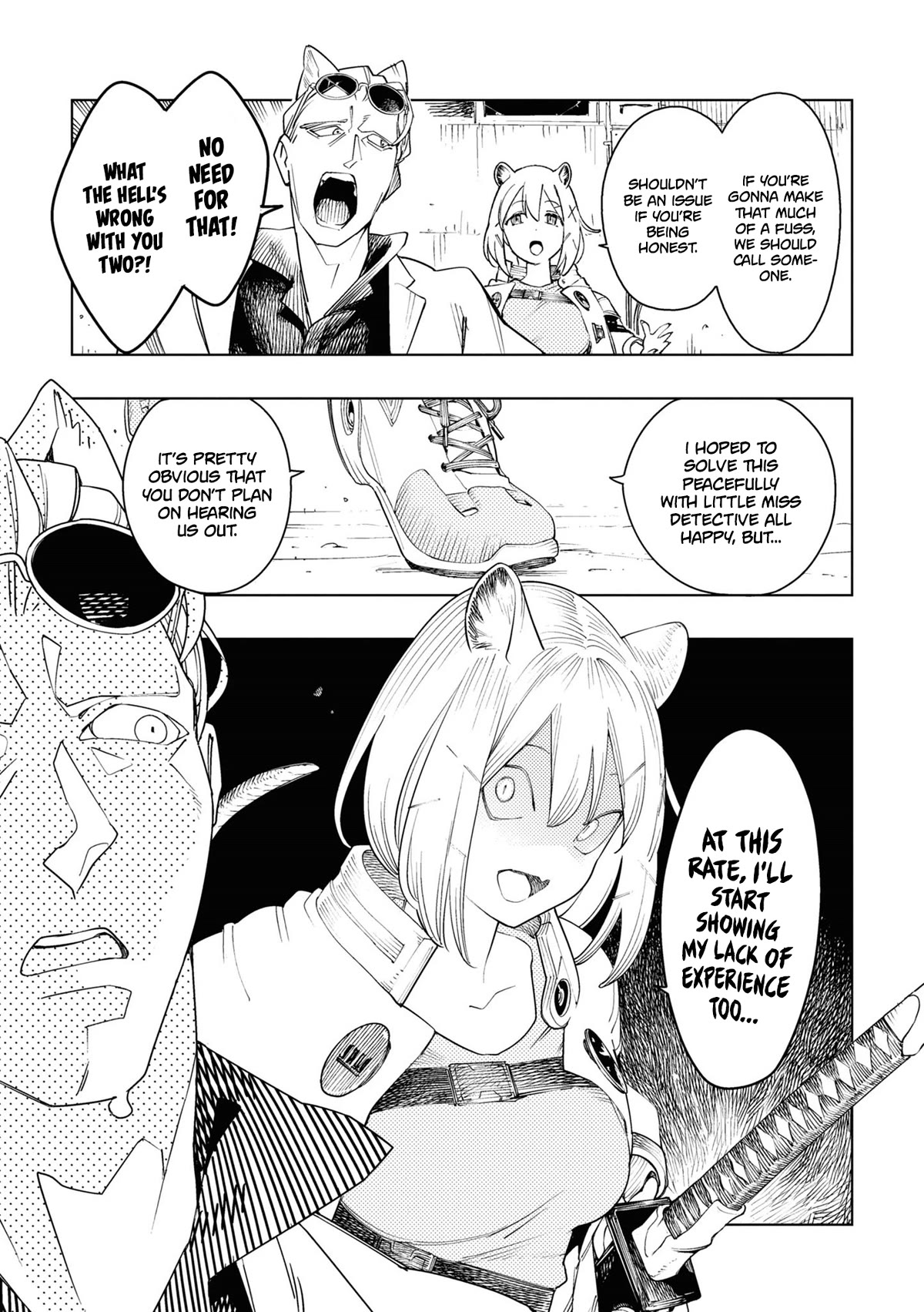 Arknights Comic Anthology Chapter 6.2 page 5 - Vol.6 Chapter 2: Rhodes Detective Bureau