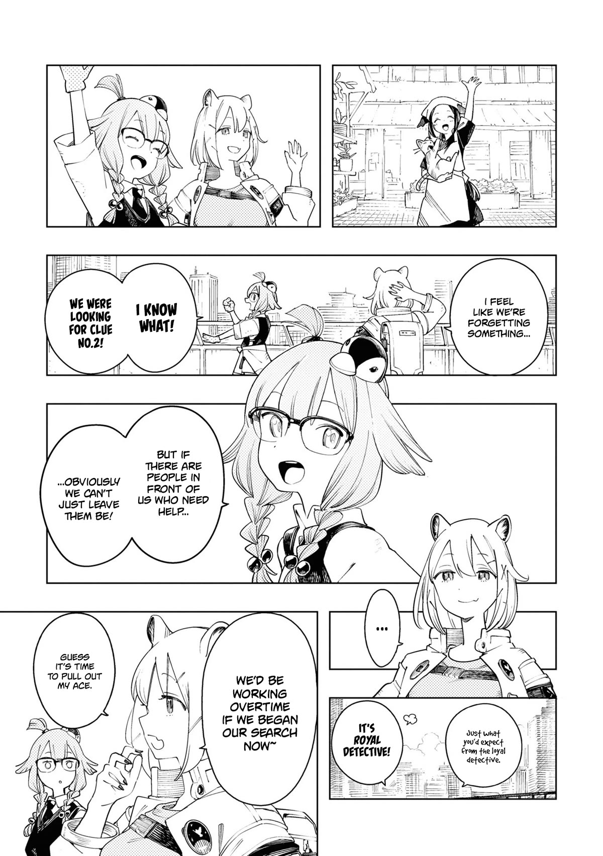 Arknights Comic Anthology Chapter 6.2 page 7 - Vol.6 Chapter 2: Rhodes Detective Bureau