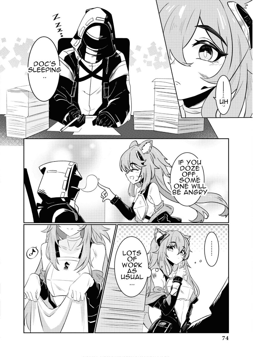 Arknights Comic Anthology Chapter 6.6 page 2 - Vol.6 Chapter 6: Knight's Souvenir