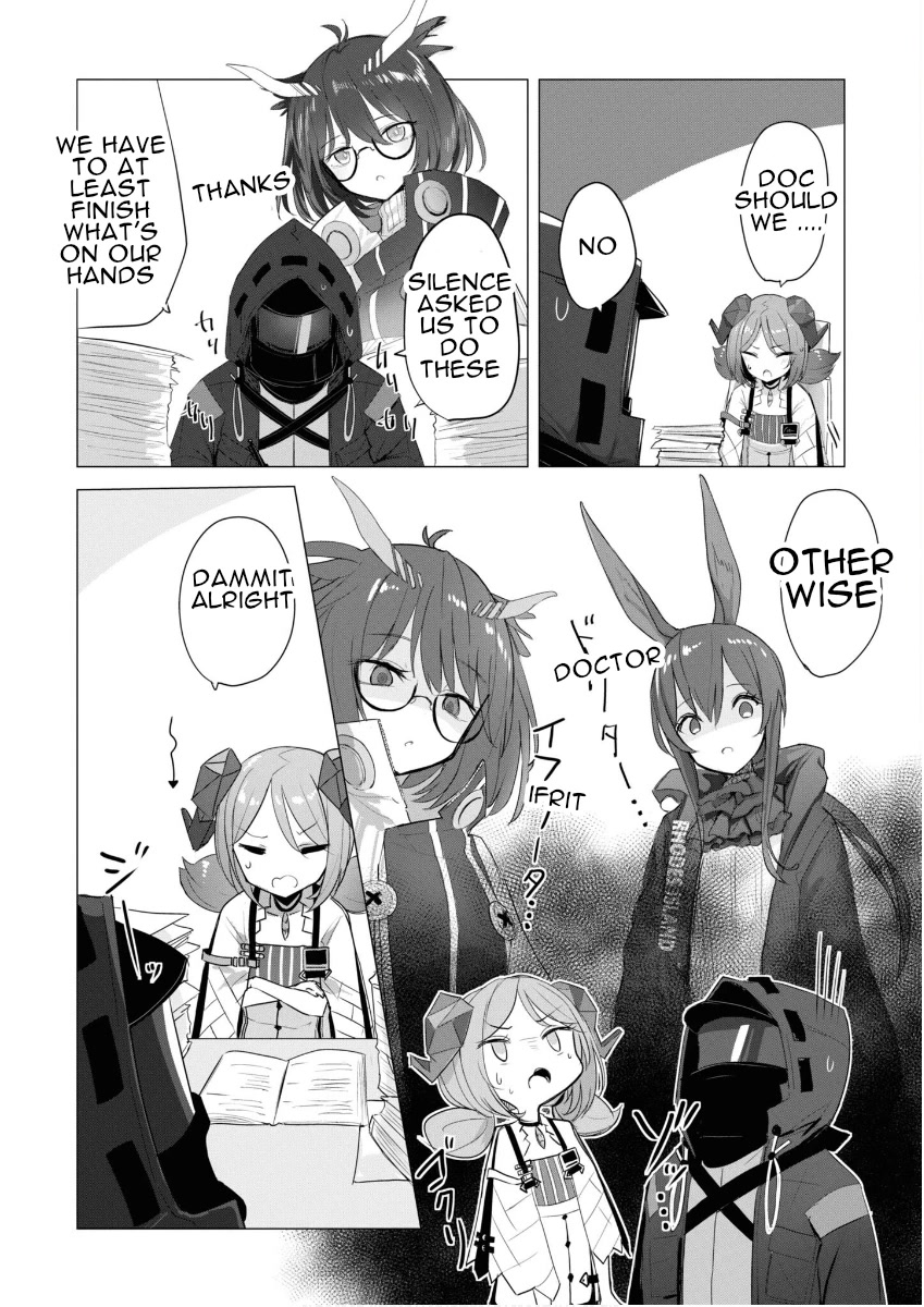 Arknights Comic Anthology Chapter 6.8 page 2 - Vol.6 Chapter 8: Looking for Cuteness