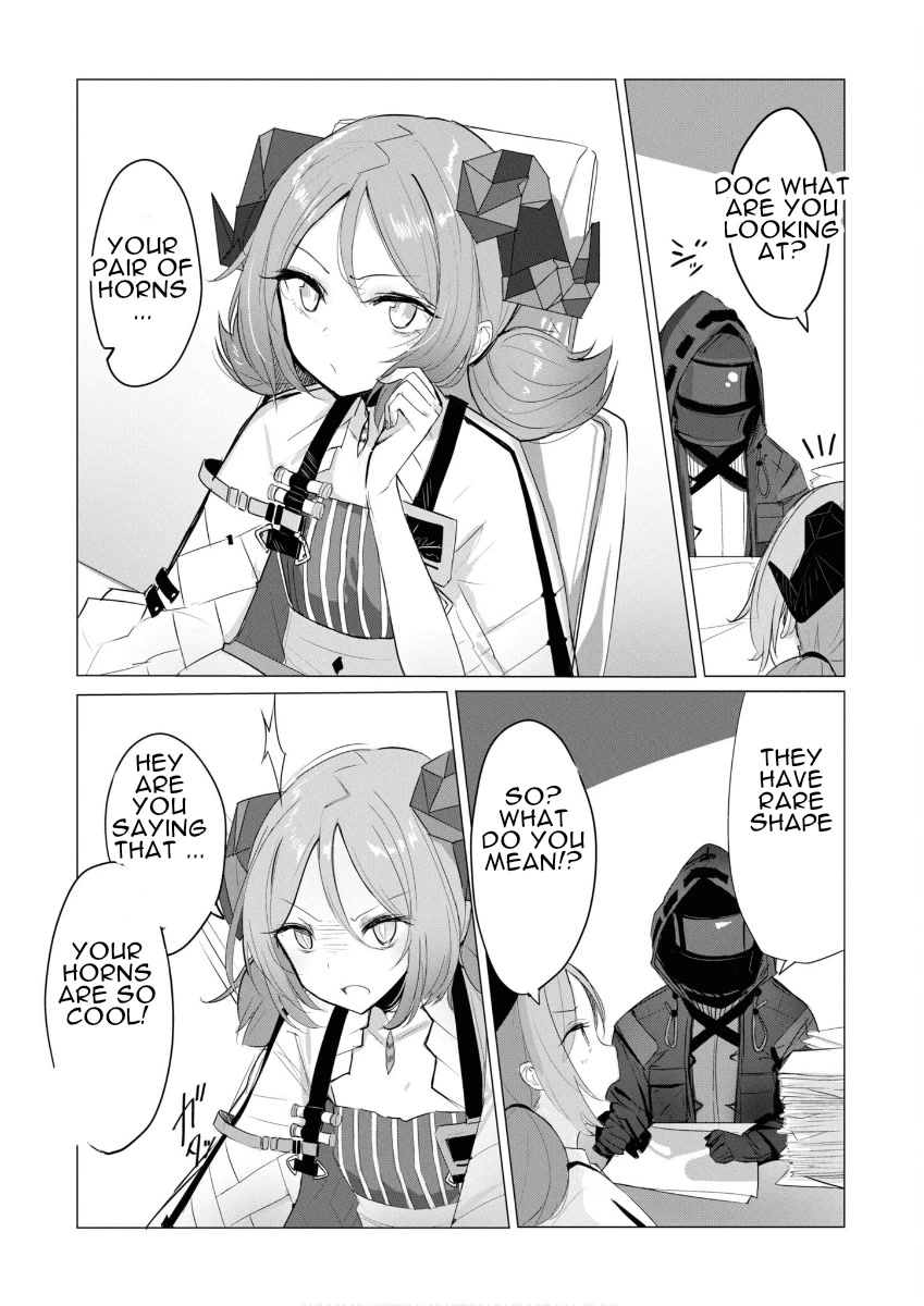 Arknights Comic Anthology Chapter 6.8 page 3 - Vol.6 Chapter 8: Looking for Cuteness
