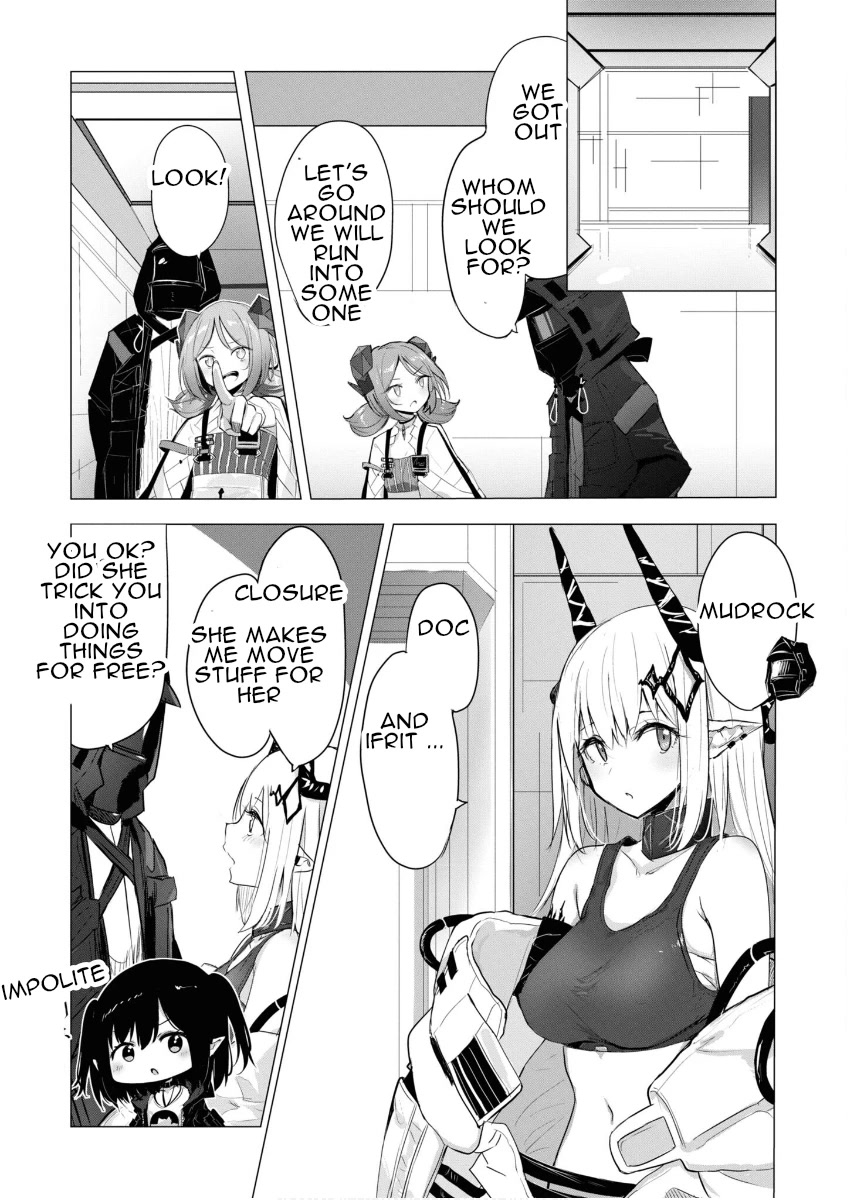 Arknights Comic Anthology Chapter 6.8 page 6 - Vol.6 Chapter 8: Looking for Cuteness