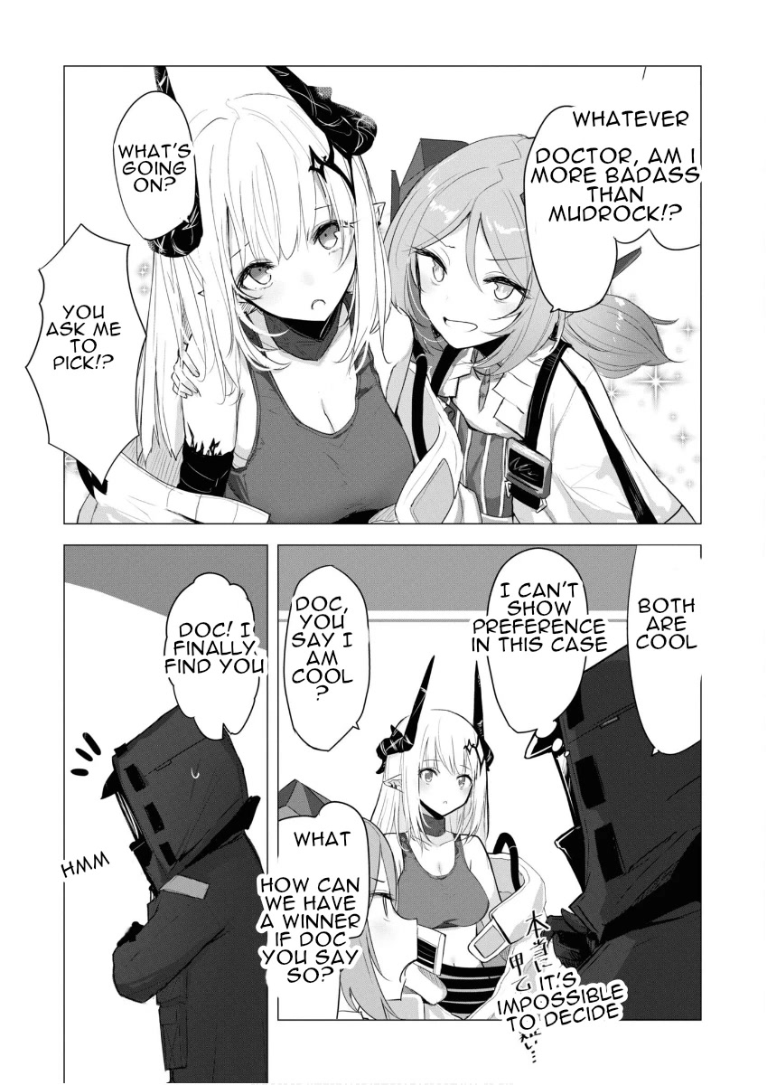 Arknights Comic Anthology Chapter 6.8 page 7 - Vol.6 Chapter 8: Looking for Cuteness