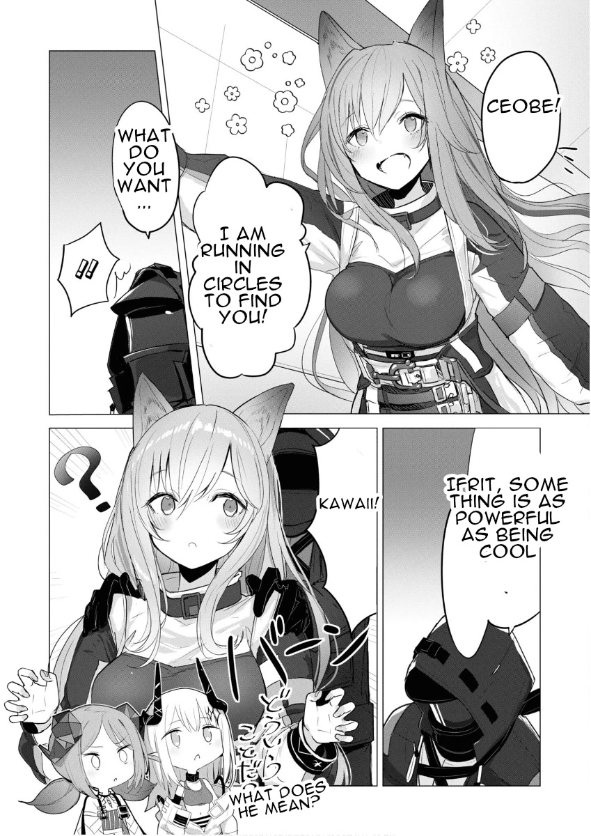Arknights Comic Anthology Chapter 6.8 page 8 - Vol.6 Chapter 8: Looking for Cuteness