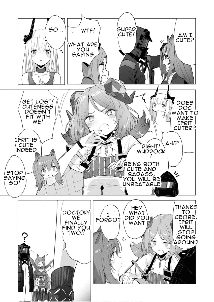 Arknights Comic Anthology Chapter 6.8 page 9 - Vol.6 Chapter 8: Looking for Cuteness