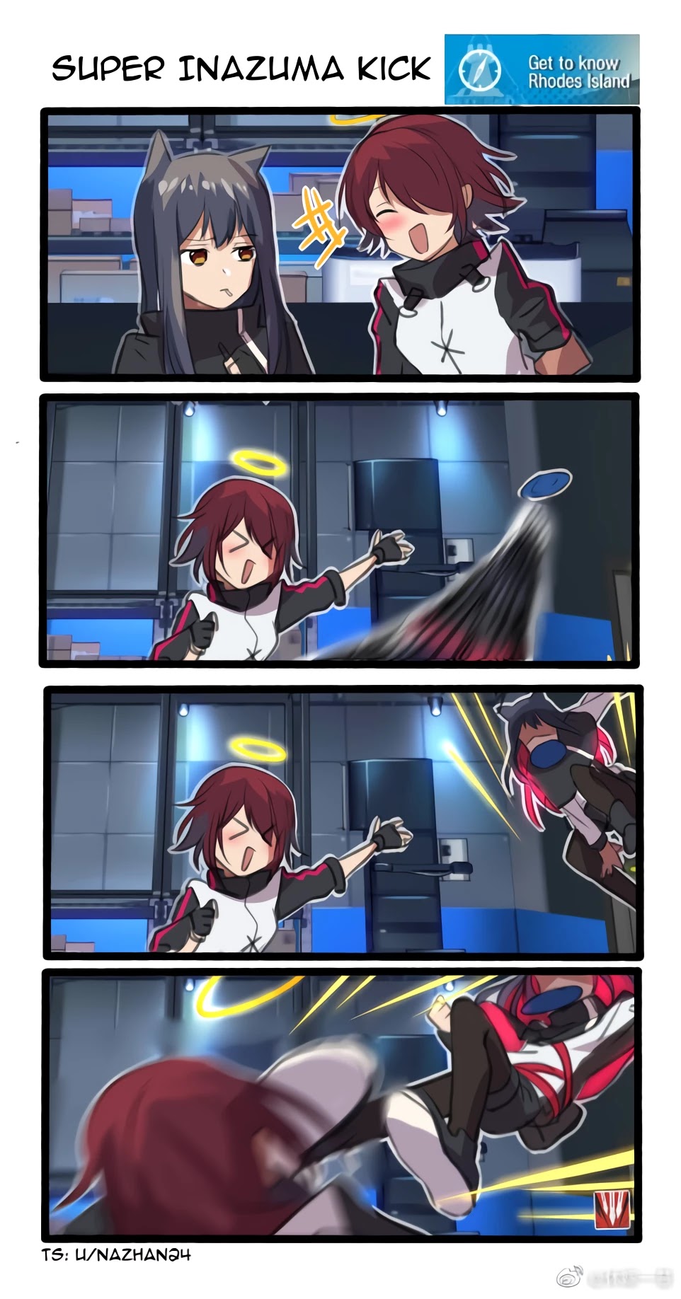 Arknights: Get to know Rhodes Island (Doujinshi) Chapter 5 page 1 - Chapter 5: Super Inazuma Kick