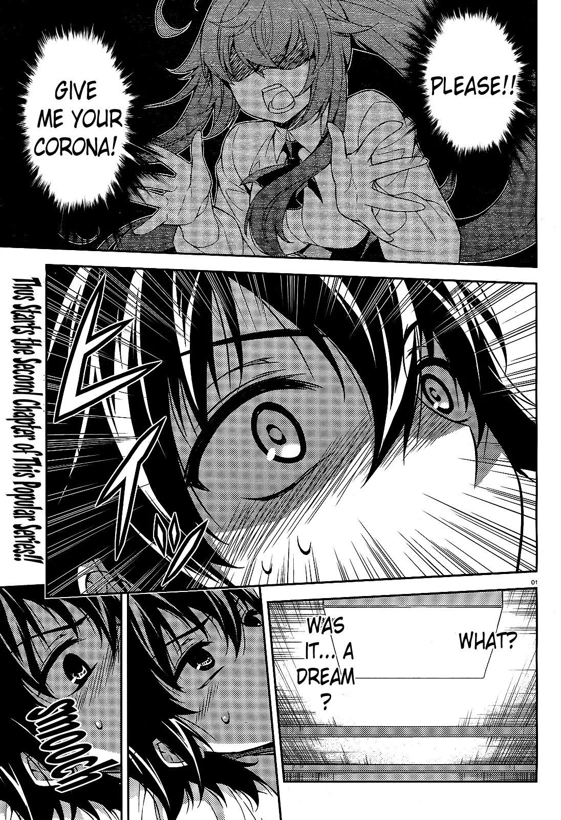 ARK:Romancer Chapter 2 page 1 - Chapter 2: Those Who Have Coronas