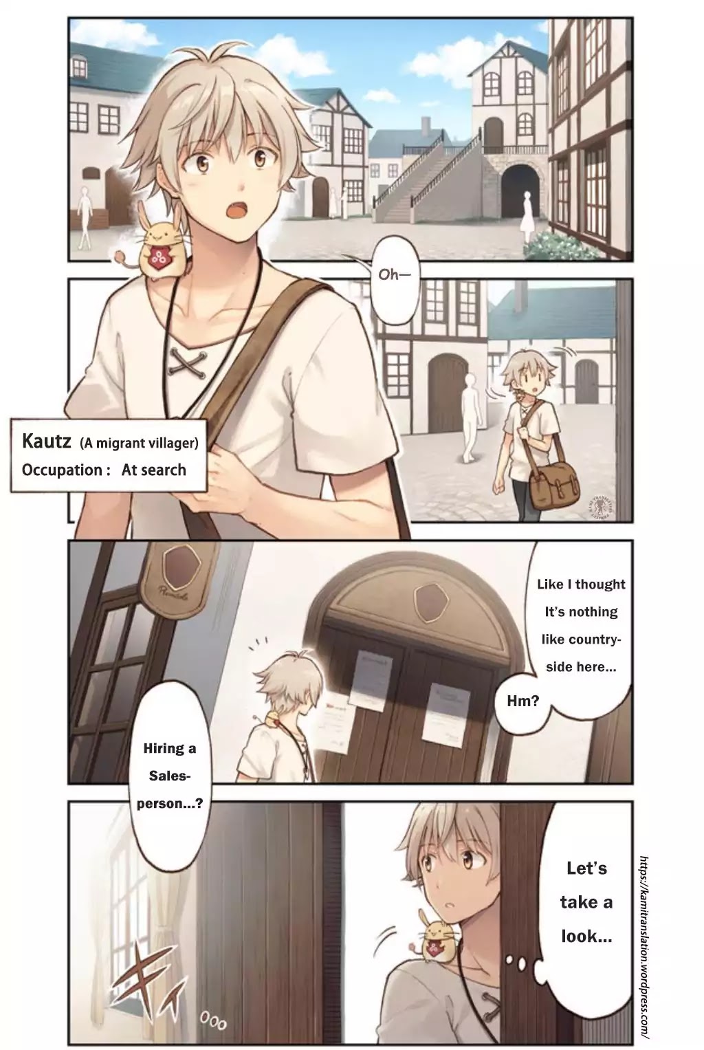 Armor Shop For Ladies & Gentlemen Chapter 1 page 1 - Chapter 1: Welcome to the Armor shop