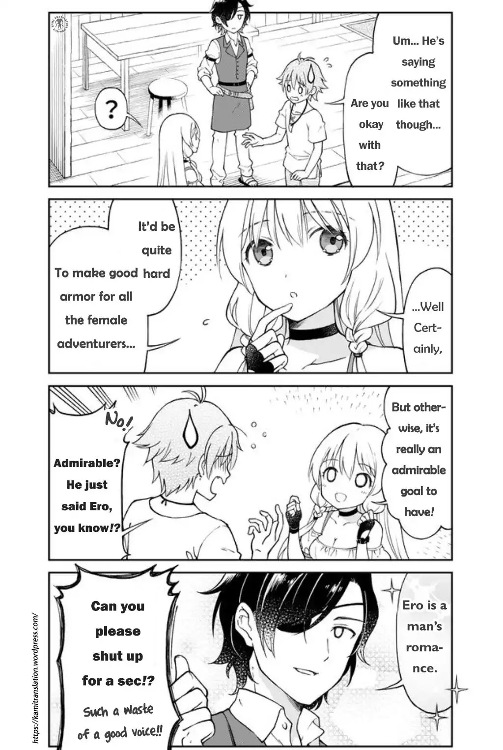 Armor Shop For Ladies & Gentlemen Chapter 1 page 11 - Chapter 1: Welcome to the Armor shop