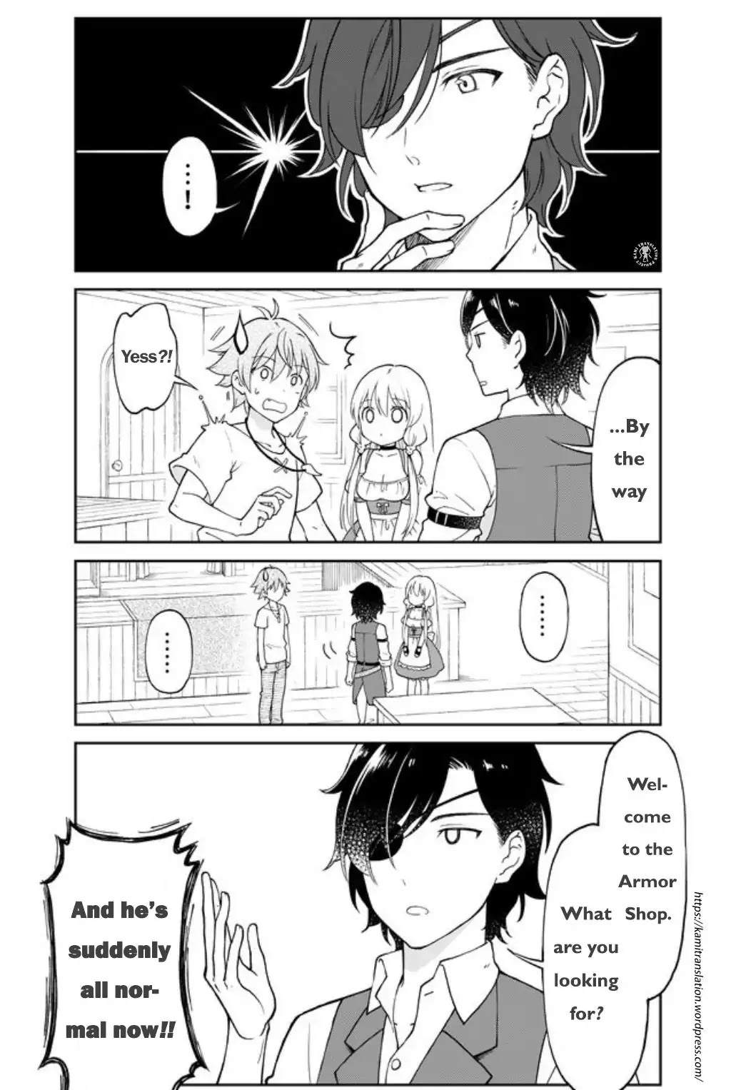 Armor Shop For Ladies & Gentlemen Chapter 1 page 14 - Chapter 1: Welcome to the Armor shop
