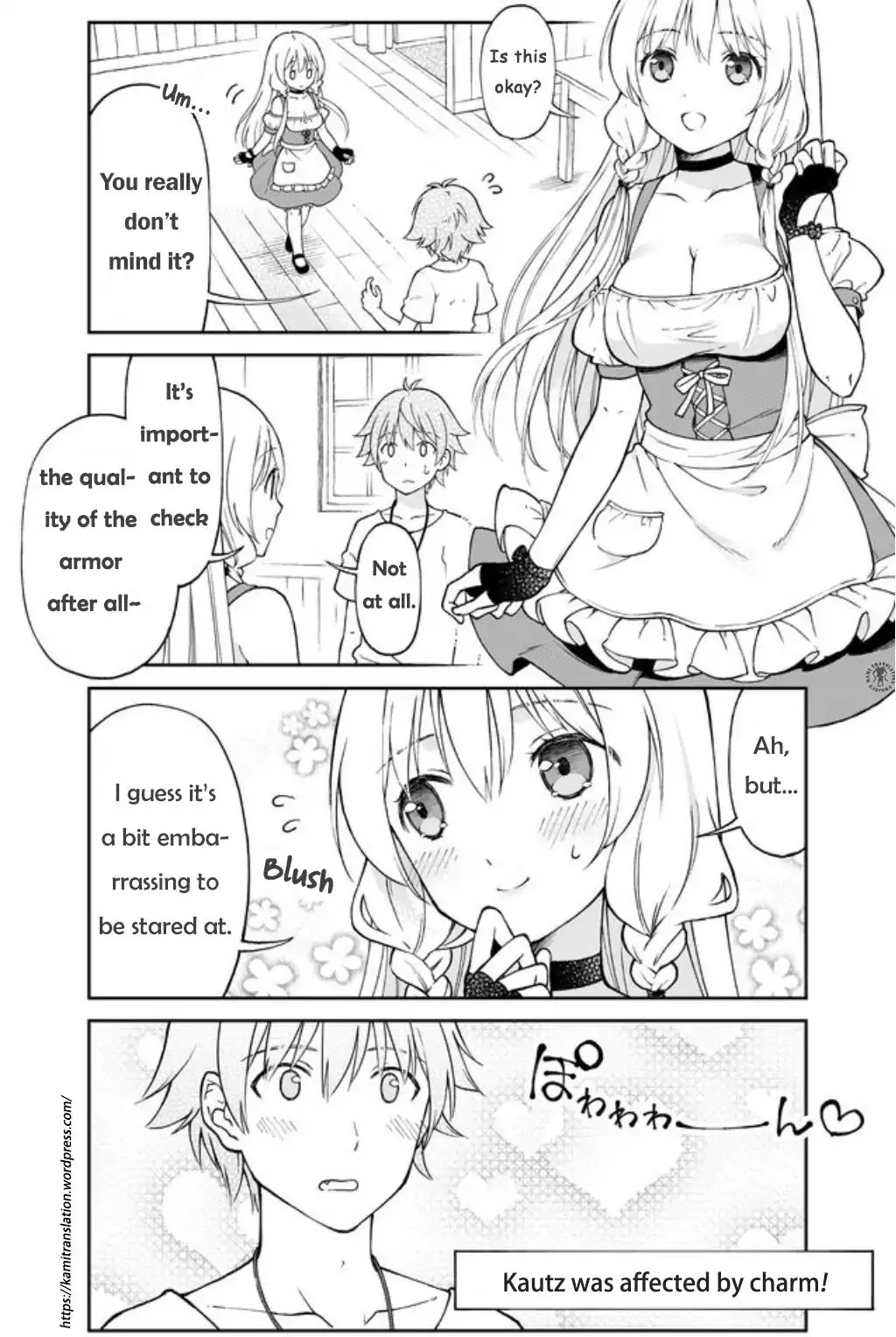 Armor Shop For Ladies & Gentlemen Chapter 1 page 8 - Chapter 1: Welcome to the Armor shop