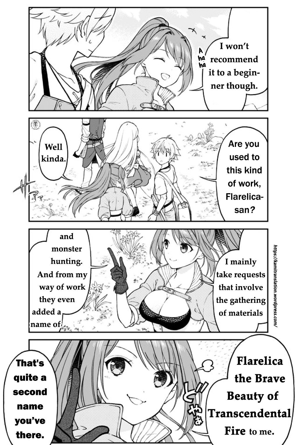 Armor Shop For Ladies & Gentlemen Chapter 10 page 3 - Chapter 10: Let’s go into the field