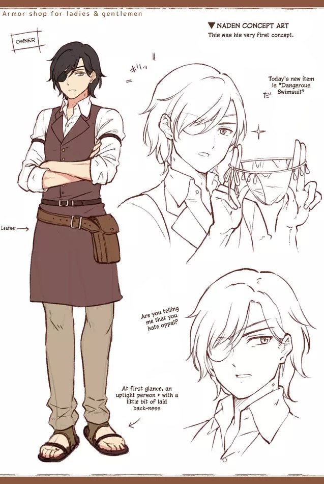 Armor Shop For Ladies & Gentlemen Chapter 13.5 page 7 - Chapter 13.5