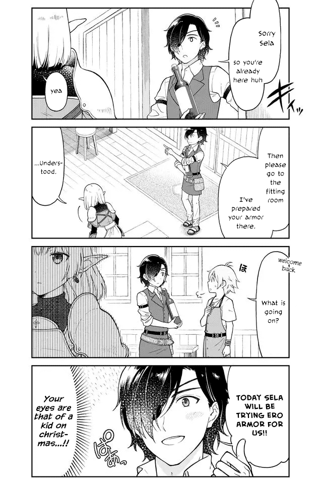 Armor Shop For Ladies & Gentlemen Chapter 14 page 5 - Chapter 14: Elf-san take a Store Visit 1