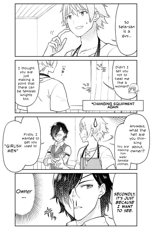 Armor Shop For Ladies & Gentlemen Chapter 15 page 2 - Chapter 15: Elf-san take a Store Visit 2