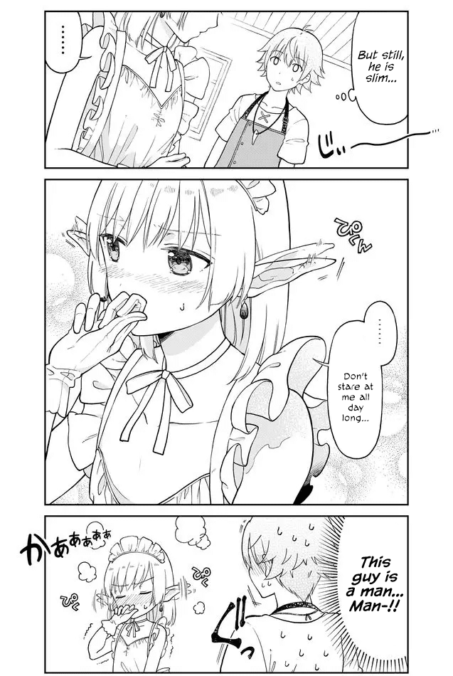 Armor Shop For Ladies & Gentlemen Chapter 15 page 4 - Chapter 15: Elf-san take a Store Visit 2