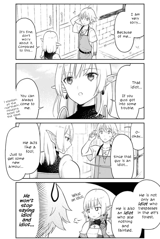 Armor Shop For Ladies & Gentlemen Chapter 15 page 7 - Chapter 15: Elf-san take a Store Visit 2