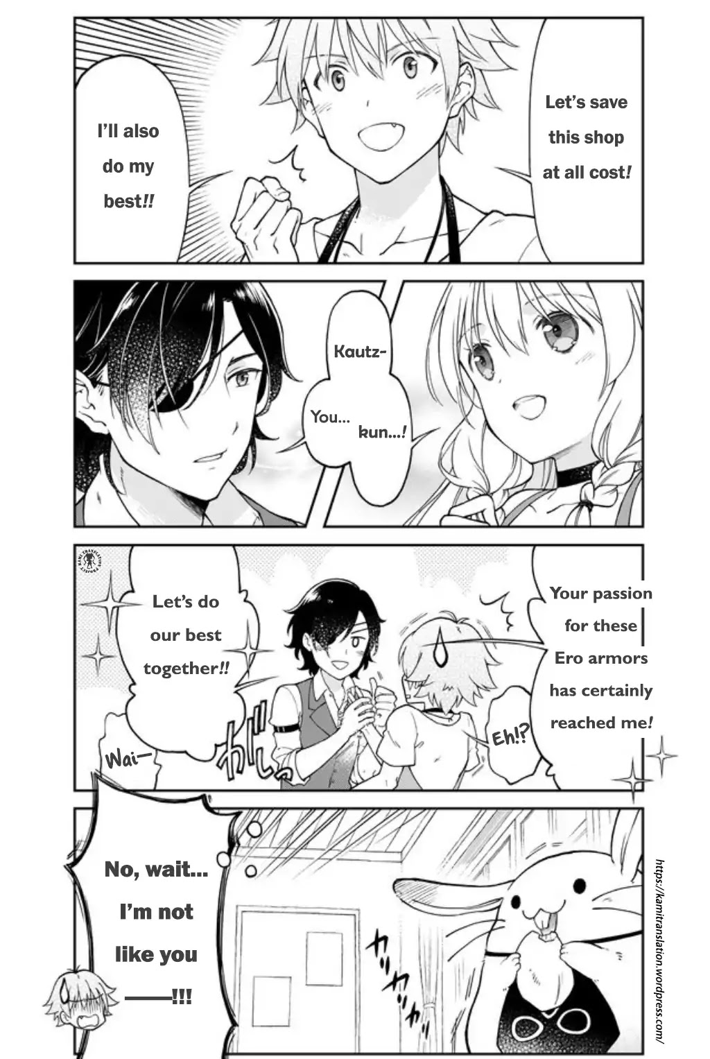 Armor Shop For Ladies & Gentlemen Chapter 2 page 10 - Chapter 2: Determination and Enthusiasm