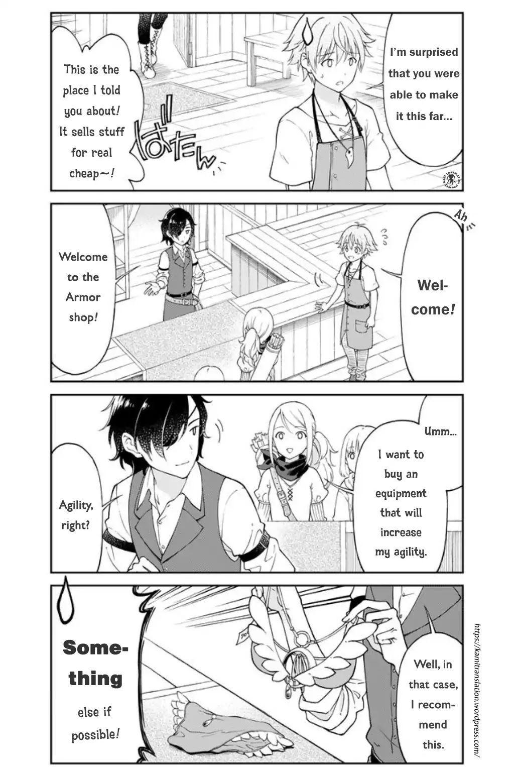 Armor Shop For Ladies & Gentlemen Chapter 2 page 3 - Chapter 2: Determination and Enthusiasm