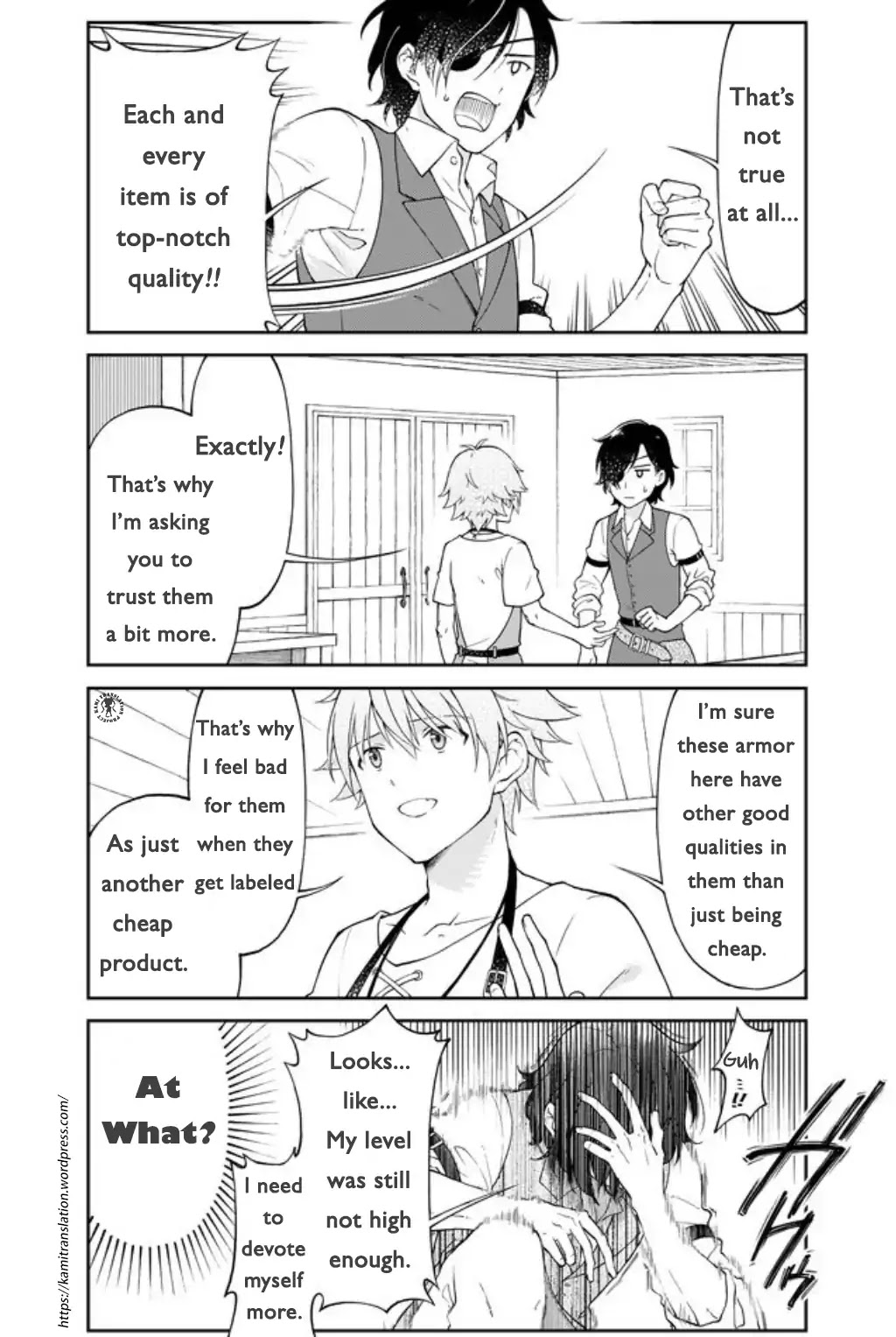 Armor Shop For Ladies & Gentlemen Chapter 2 page 7 - Chapter 2: Determination and Enthusiasm