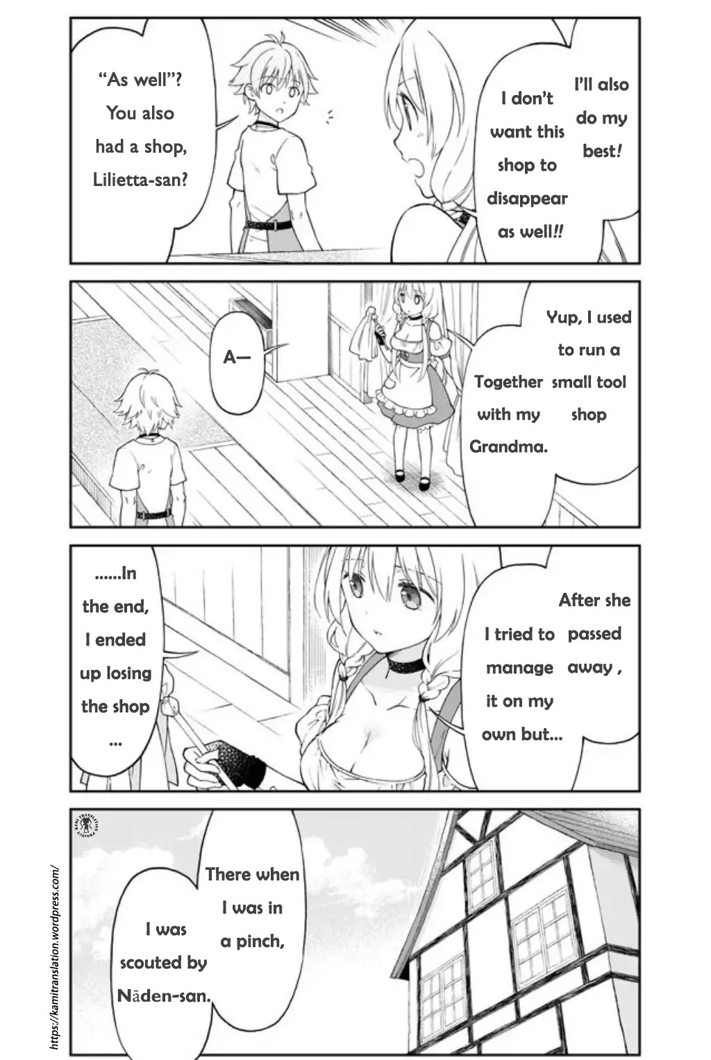 Armor Shop For Ladies & Gentlemen Chapter 2 page 8 - Chapter 2: Determination and Enthusiasm
