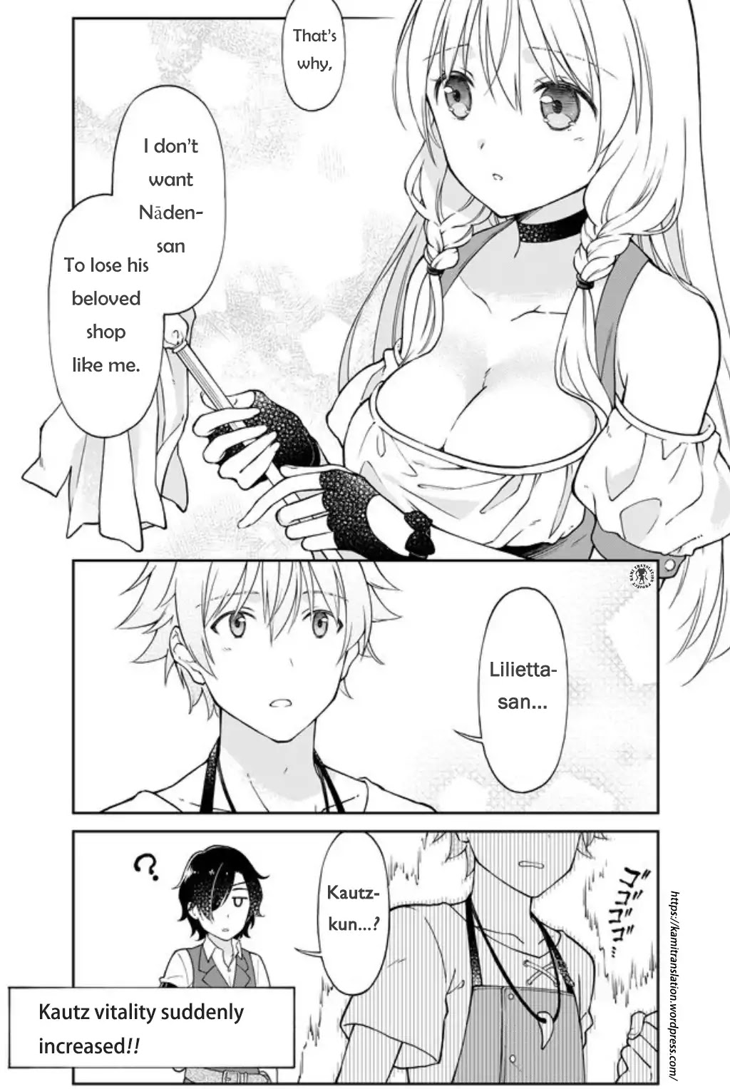 Armor Shop For Ladies & Gentlemen Chapter 2 page 9 - Chapter 2: Determination and Enthusiasm