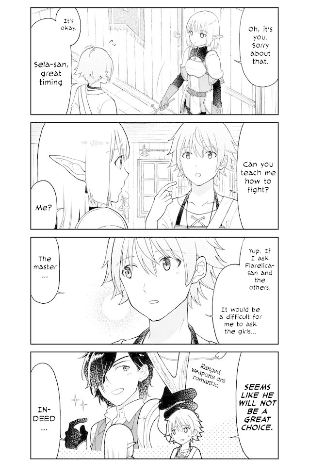 Armor Shop For Ladies & Gentlemen Chapter 21 page 4 - Chapter 21: Conversation in the weapons shop