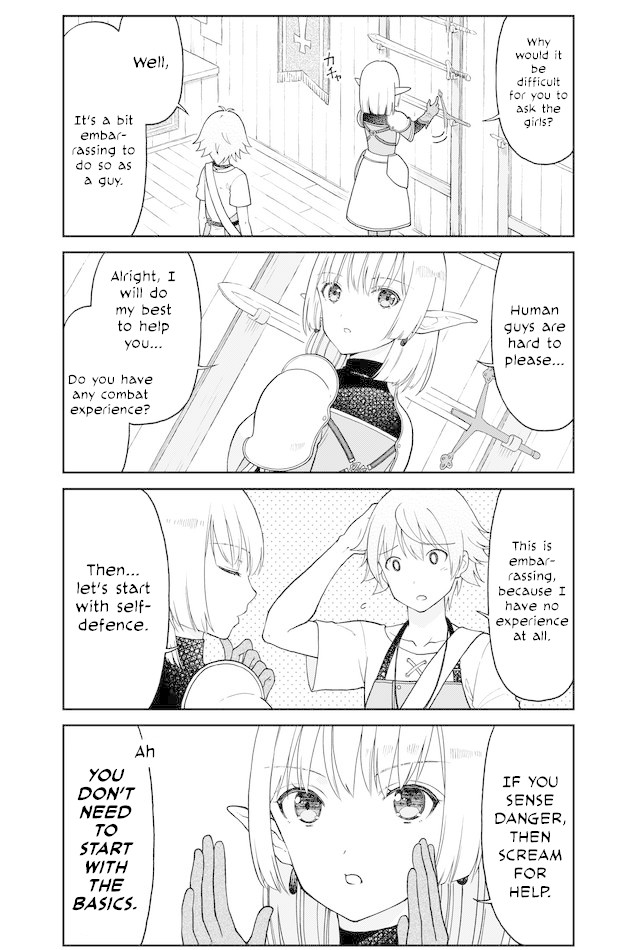 Armor Shop For Ladies & Gentlemen Chapter 21 page 5 - Chapter 21: Conversation in the weapons shop