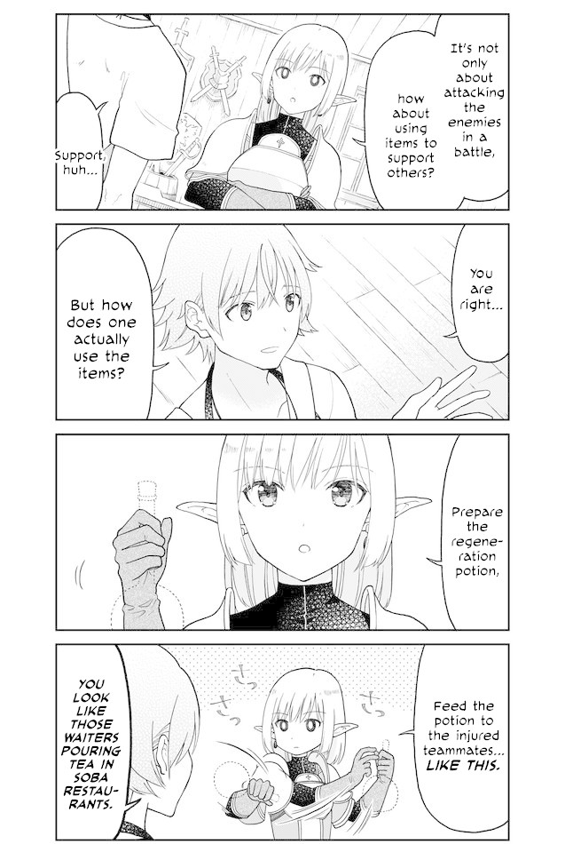 Armor Shop For Ladies & Gentlemen Chapter 21 page 7 - Chapter 21: Conversation in the weapons shop